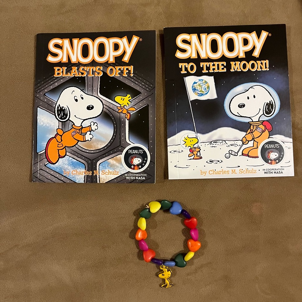 Snoopy and Woodstock items